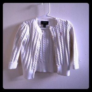 ralph lauren toddle cardigan